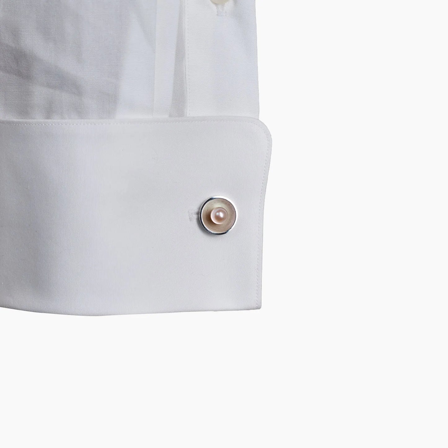 Pearl Cufflinks Square