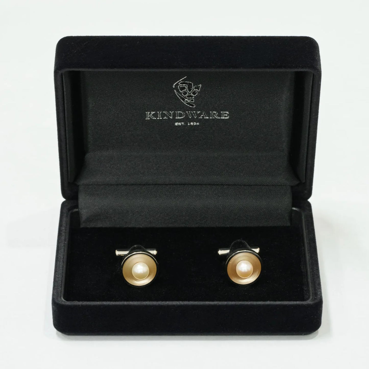 Pearl Cufflinks Square