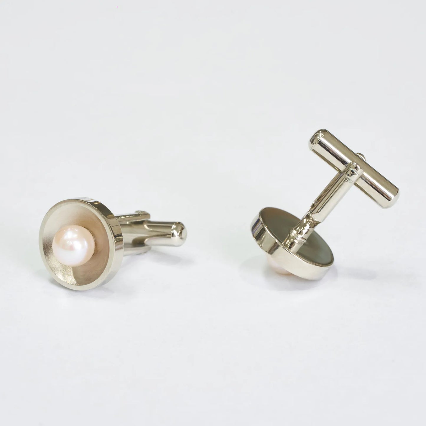 Pearl Cufflinks Square